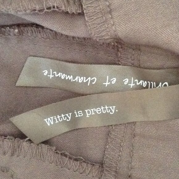 Penningtons Witty is Pretty Womens Capris Cropped Pants Stretch Pull-On Size 22 - Picture 7 of 9